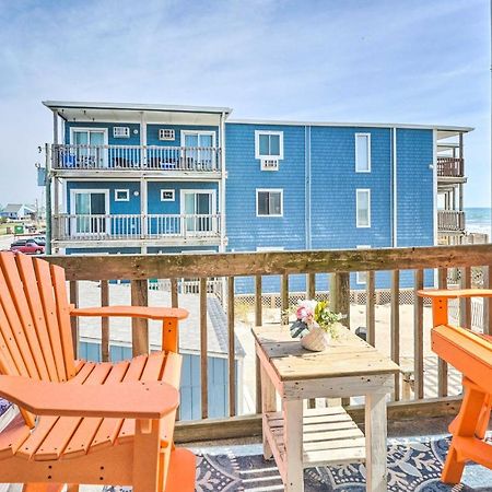 North Topsail Condo - Steps To Beach! North Topsail Beach Extérieur photo